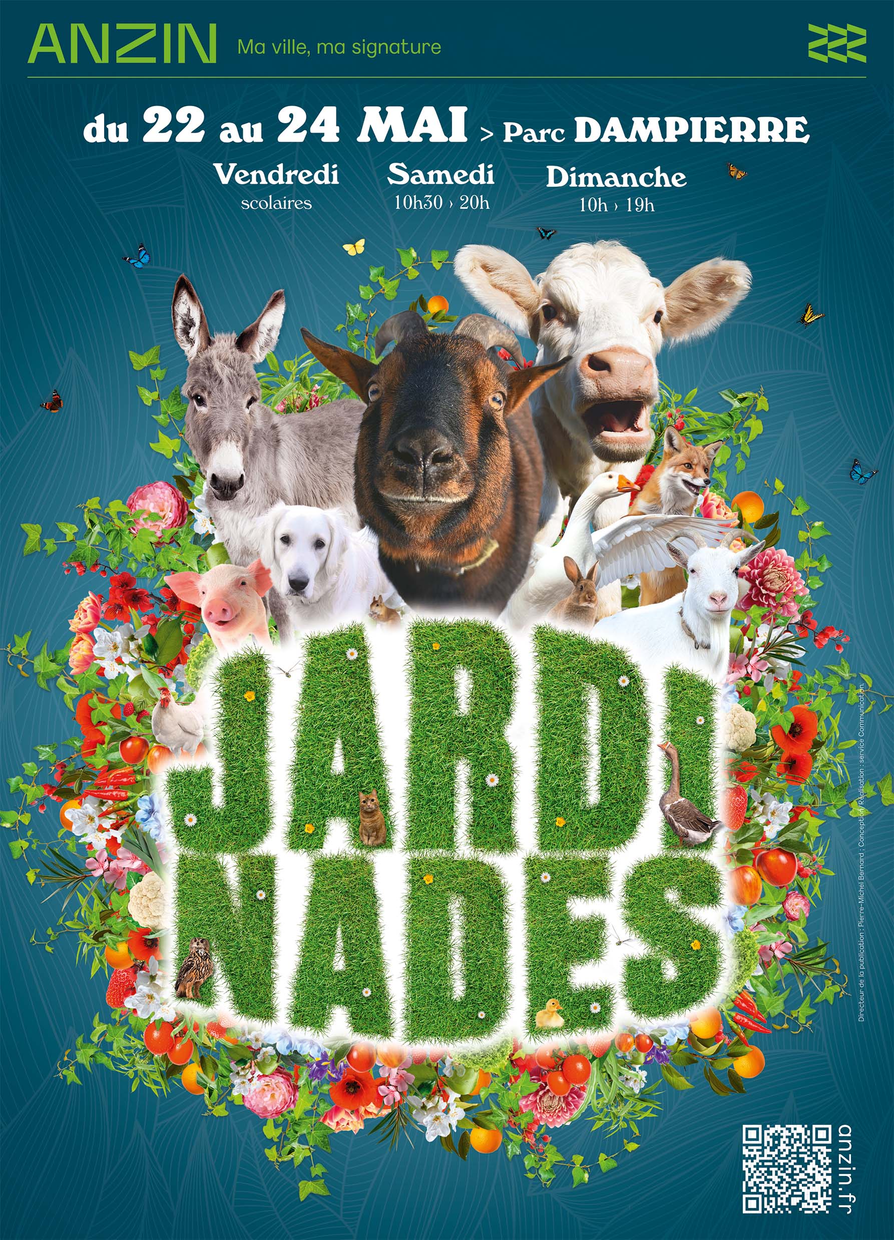 Affiche des Jardinades 2026